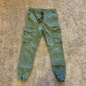 EAST POINTE ARMY GREEN CARGO JOGGER PANTS MEDIUM